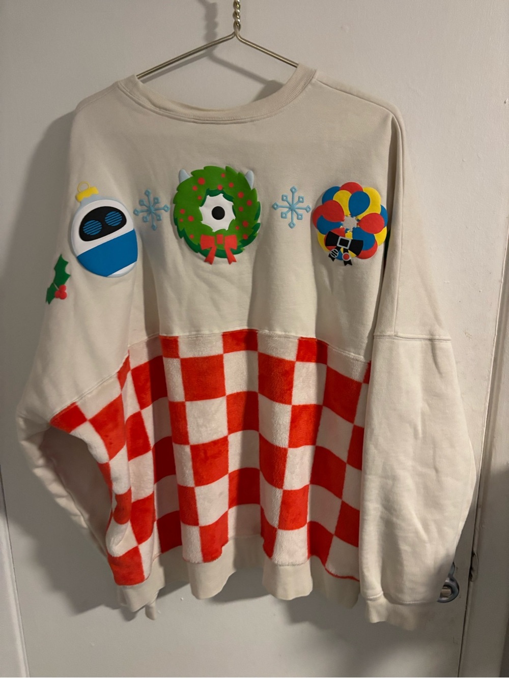 Disney Parks Pixar Holiday Spirit
Jersey Checkerboard Sweatshirt XXL
(1227) - Picture 2 of 6